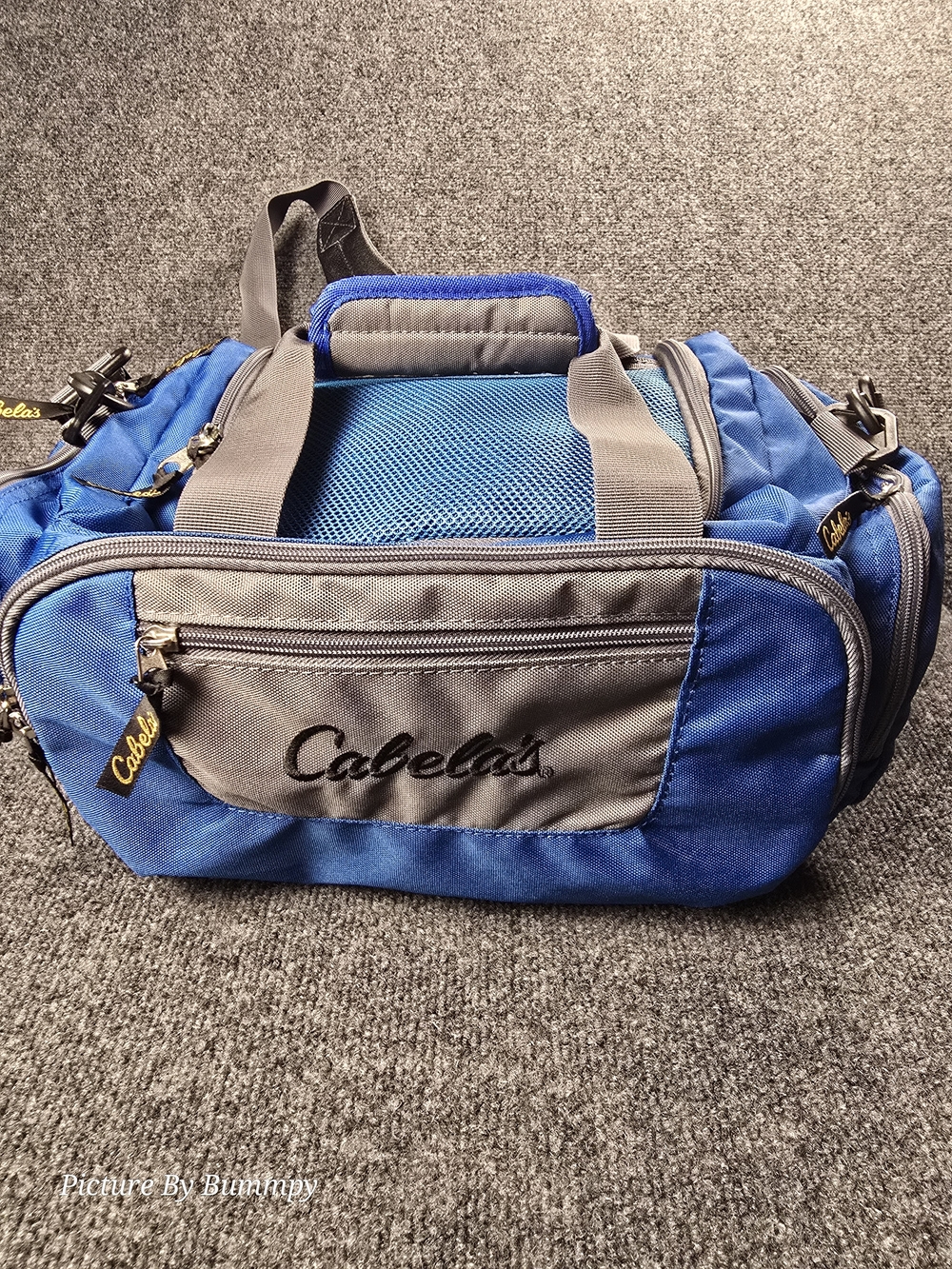 Cabela's Blue & Gray Men's Travel Duffle Bag